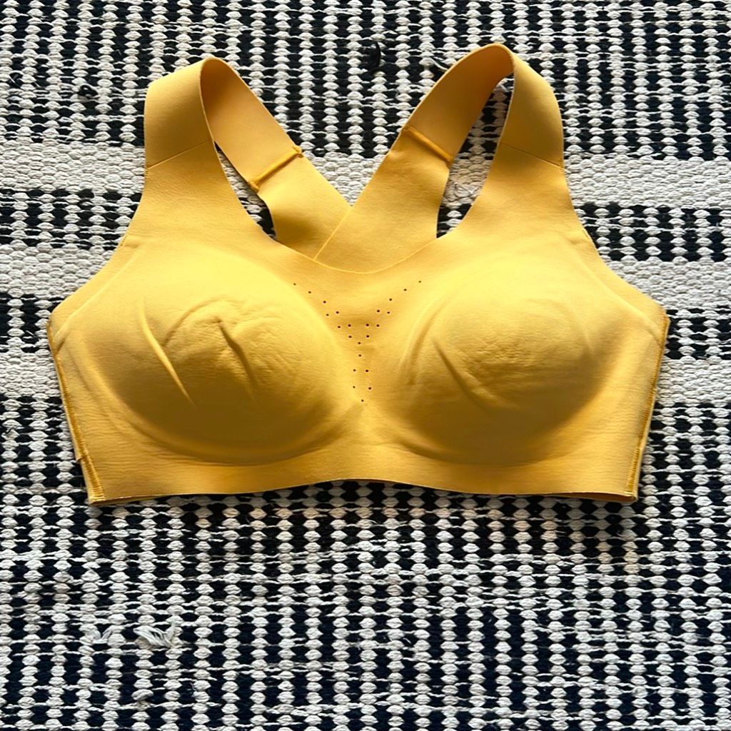 Brooks Size Small Yellow Sports Bra